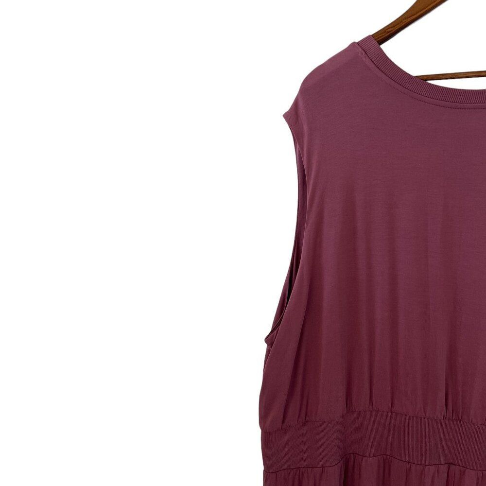 Athleta NEW Santorini Cinch Dress In Mauve Rose Size 3X - Picture 10 of 15
